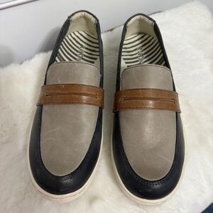 Taos Women’s Upward Loafers - Steel/Taupe Multi Size 8.5